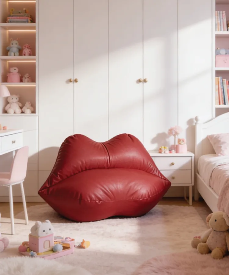 lips pouf
