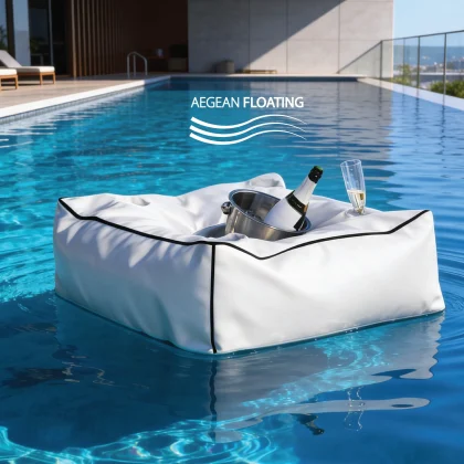 siera floating champagne table